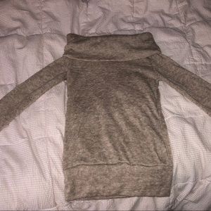 Off the shoulder sweater